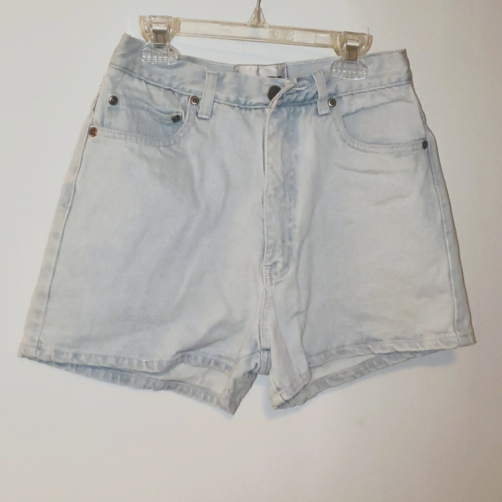 Get! Vintage lt blue High rise jean shorts 5/6